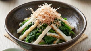 ほうれん草とかまぼこのお浸し